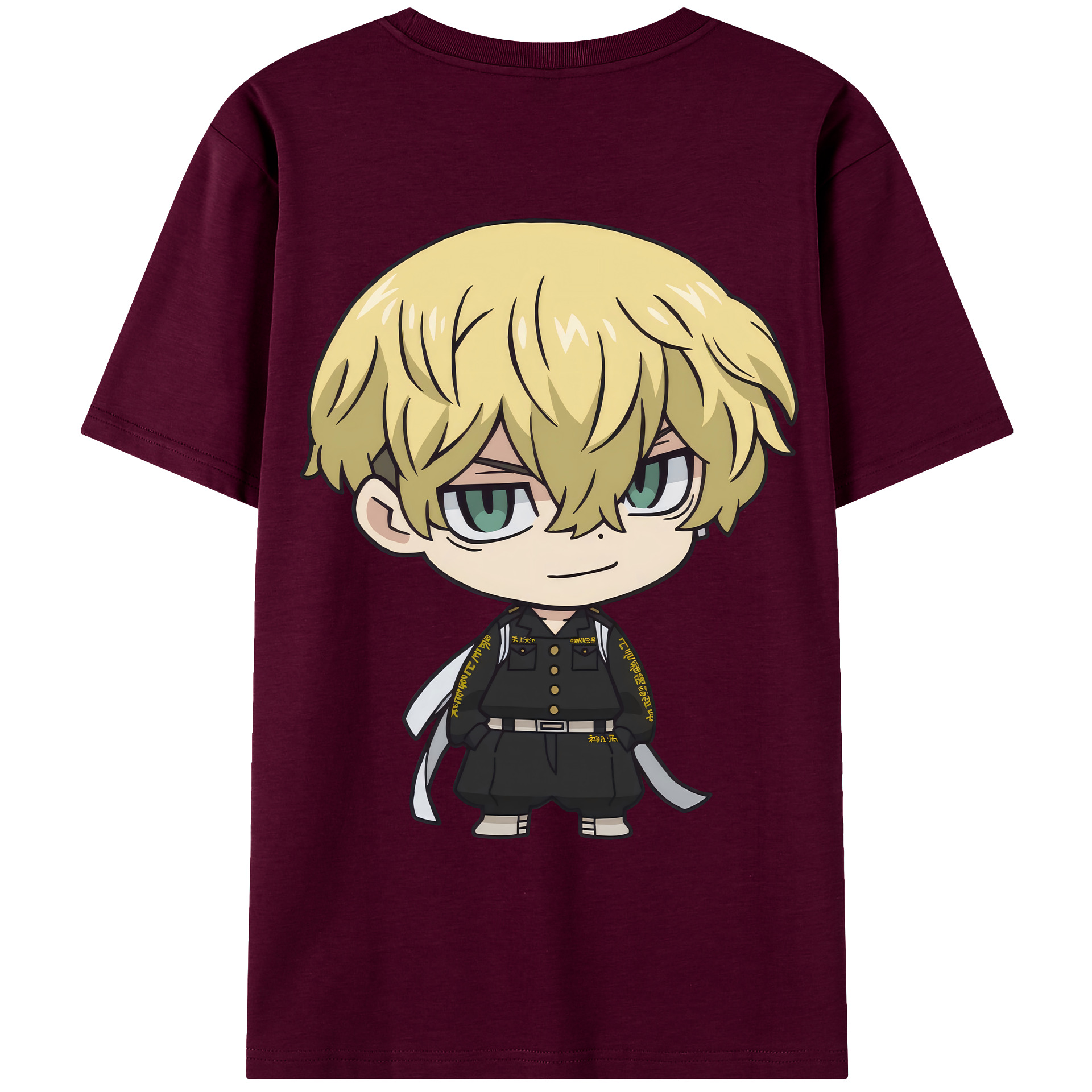 （画像用） 東京リベンジャーズ Tokyo Revengers レディース半袖Tシャツ(バックプリント)
